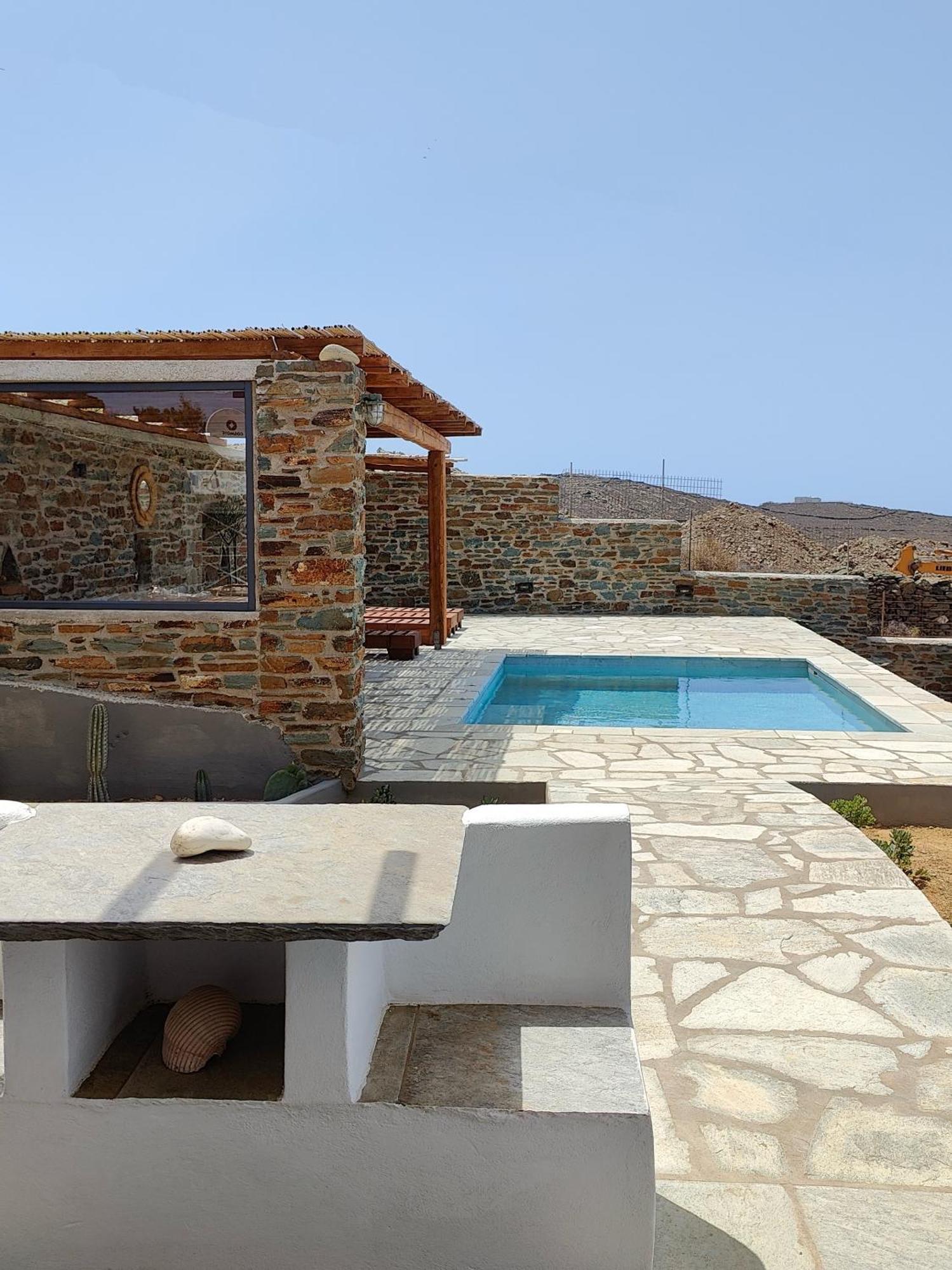 Avissalou Apartments Agios Romanos Eksteriør bilde